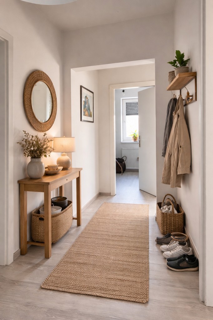 KI Einrichtungsvorschlag Flur